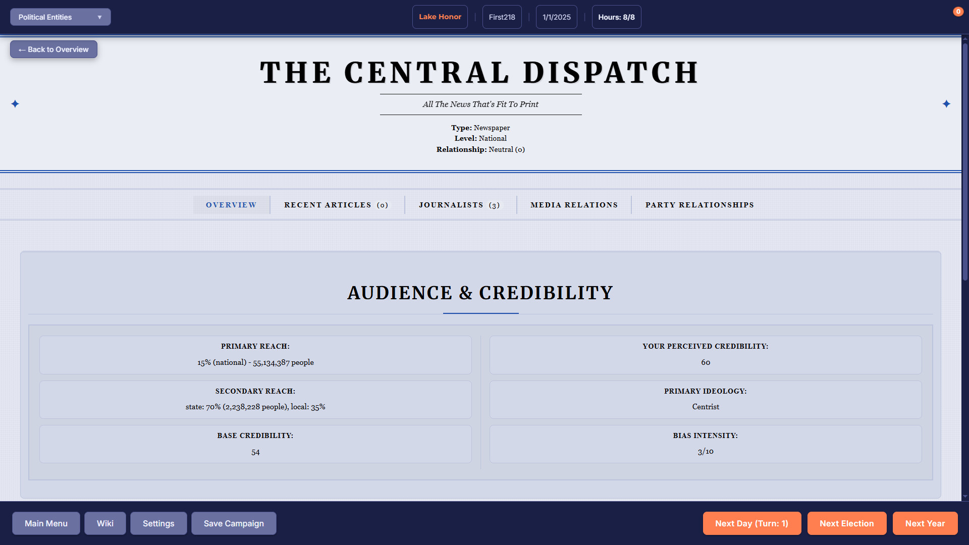 StateOS: The Political Sandbox Screenshot 7