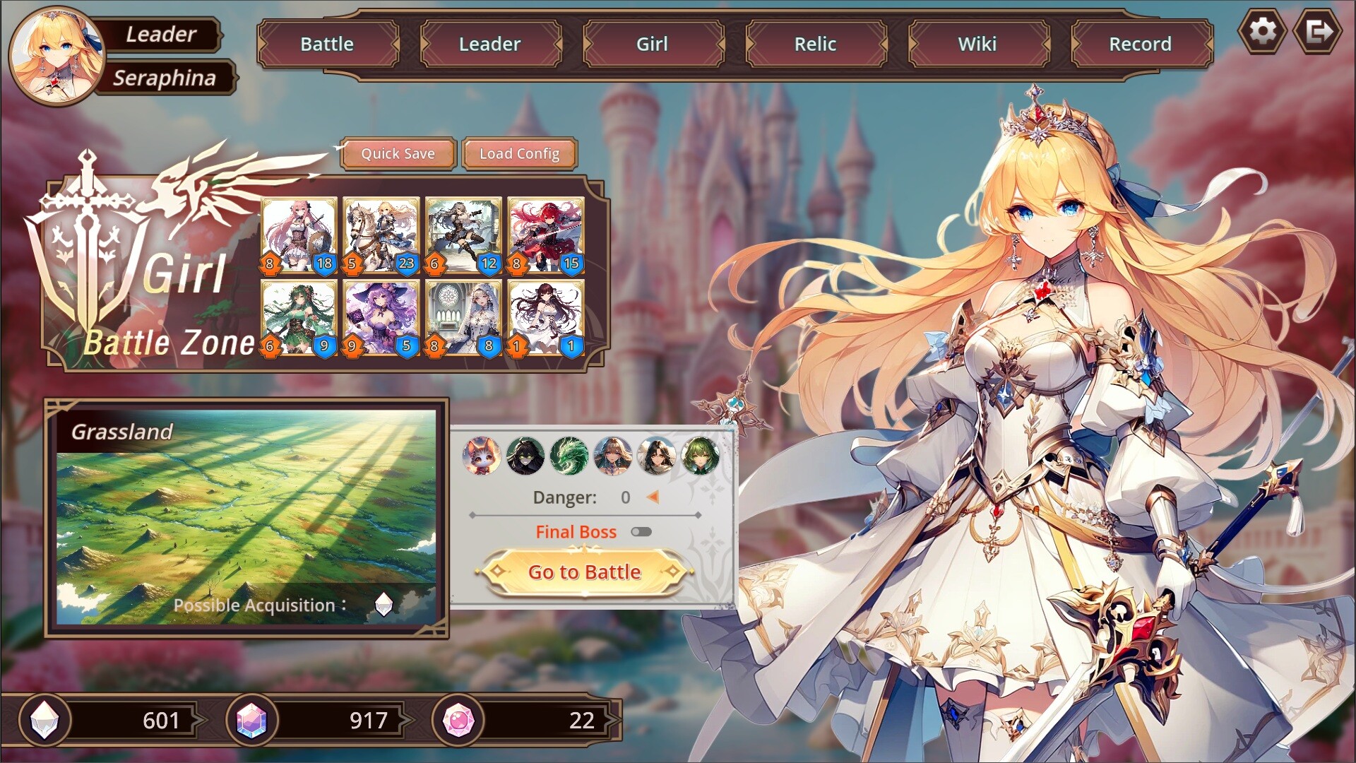 Auto Battle Girl Screenshot 1