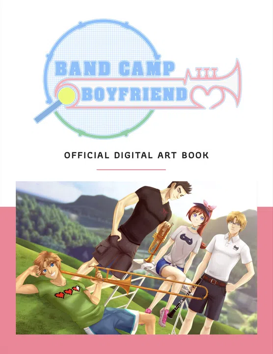 Band Camp Boyfriend Digital Art Book Screenshot 0