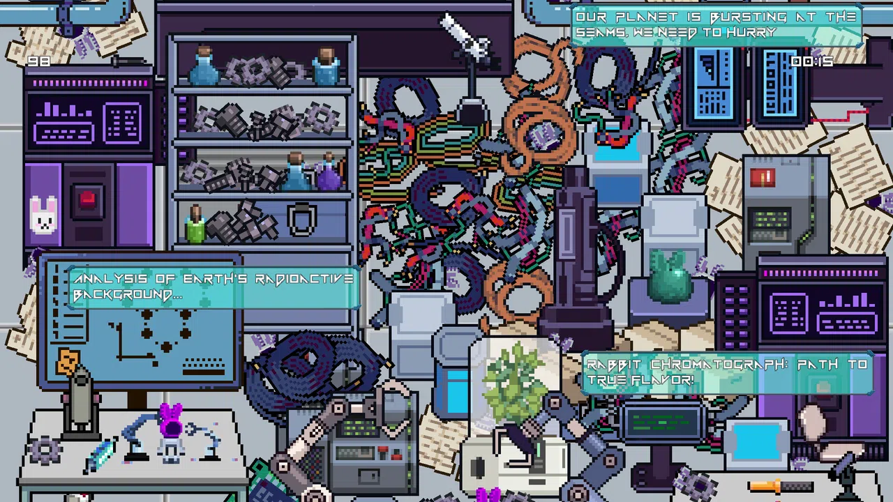 Bunny Space Odyssey: The countdown Screenshot 0