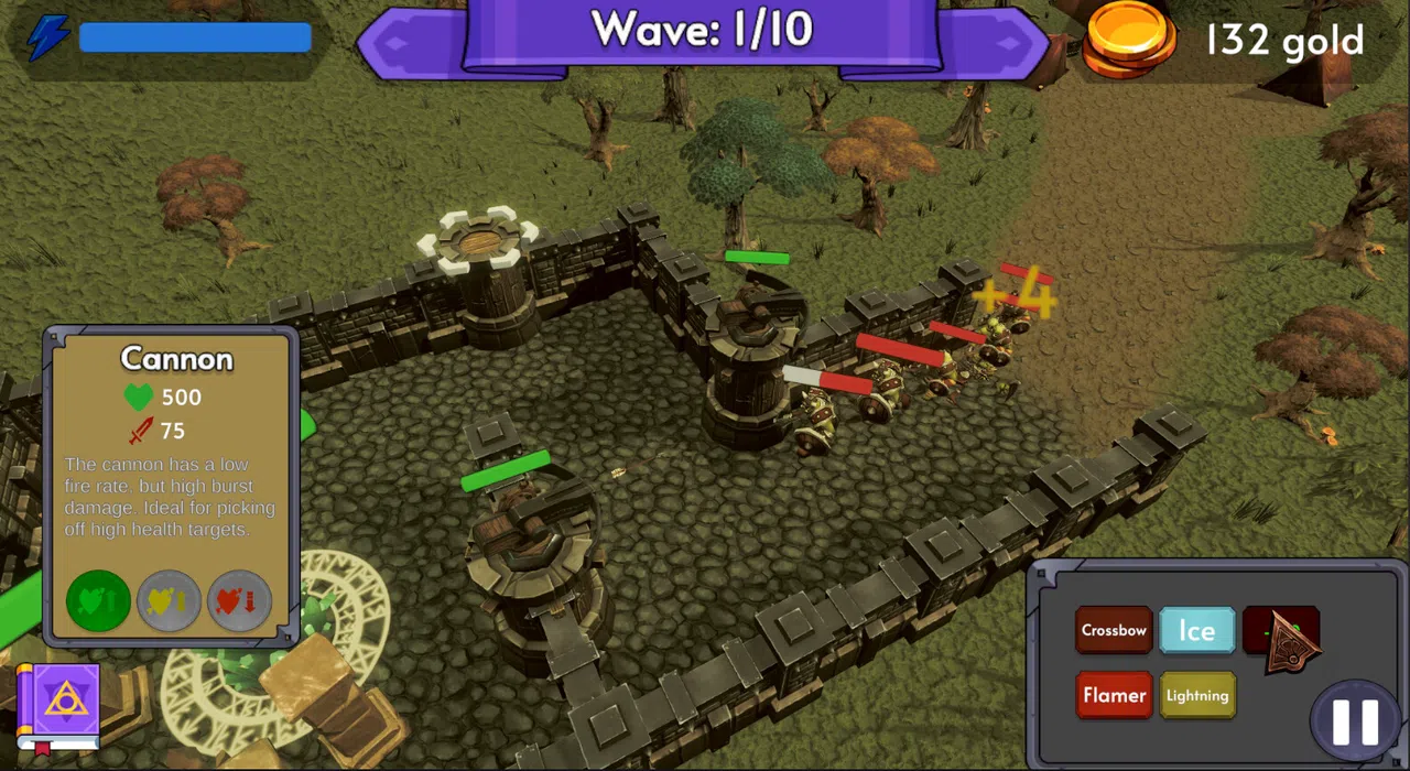 Defence of the Arcane Realms Demo Screenshot 4