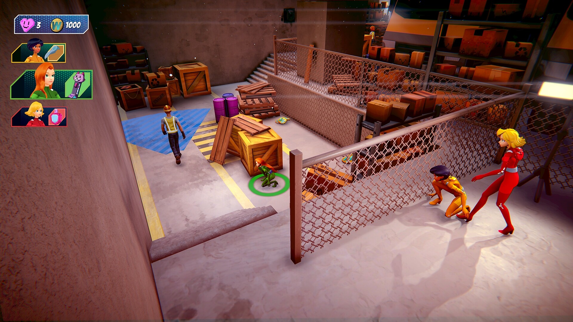 Totally Spies! - Cyber Mission Screenshot 1