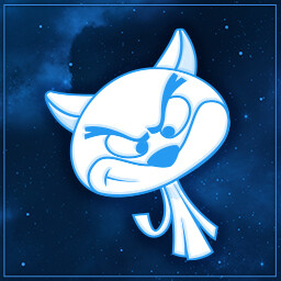 Smurfed cat icon
