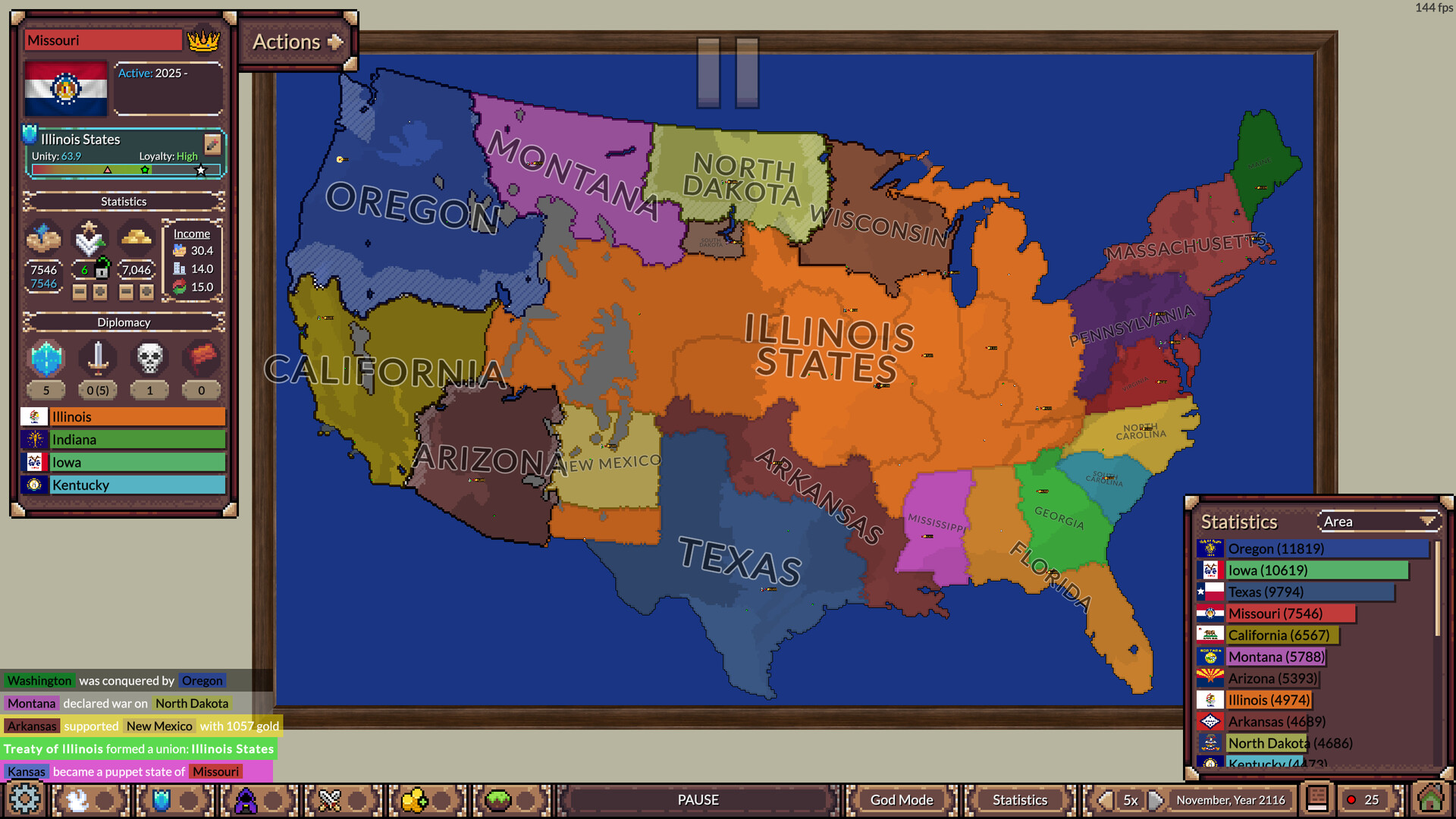 Ages of Conflict: World War Simulator Screenshot 1