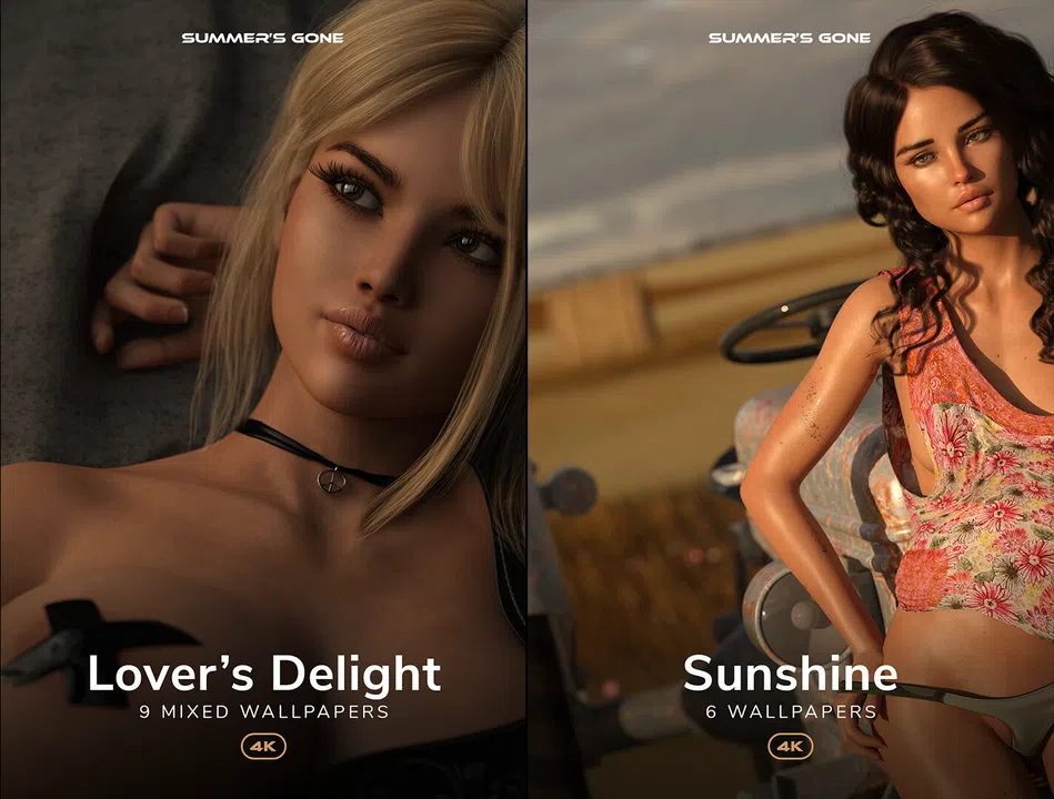 Summer's Gone - Lover's Delight Wallpapers Screenshot 0