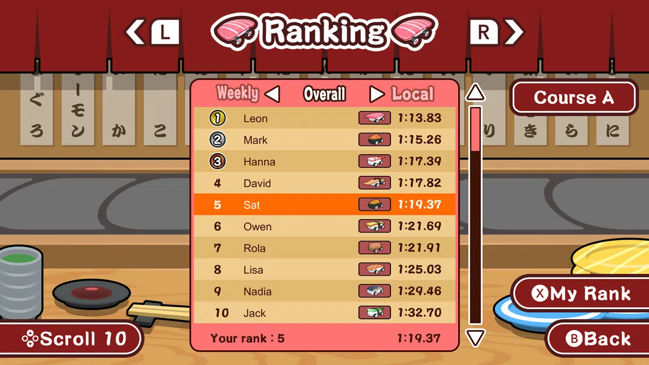 SUSHI Race Screenshot 5