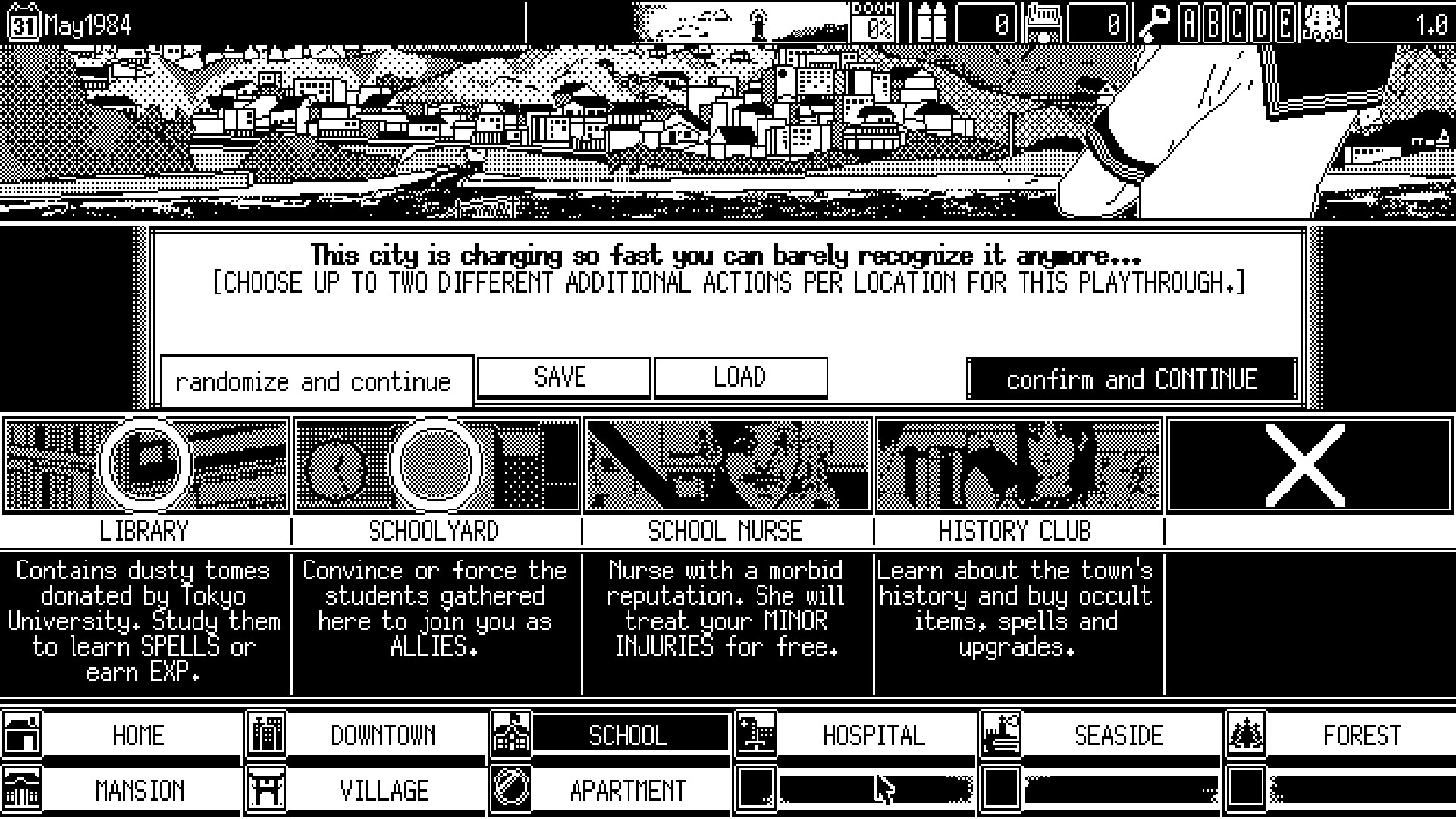 WORLD OF HORROR Screenshot 19