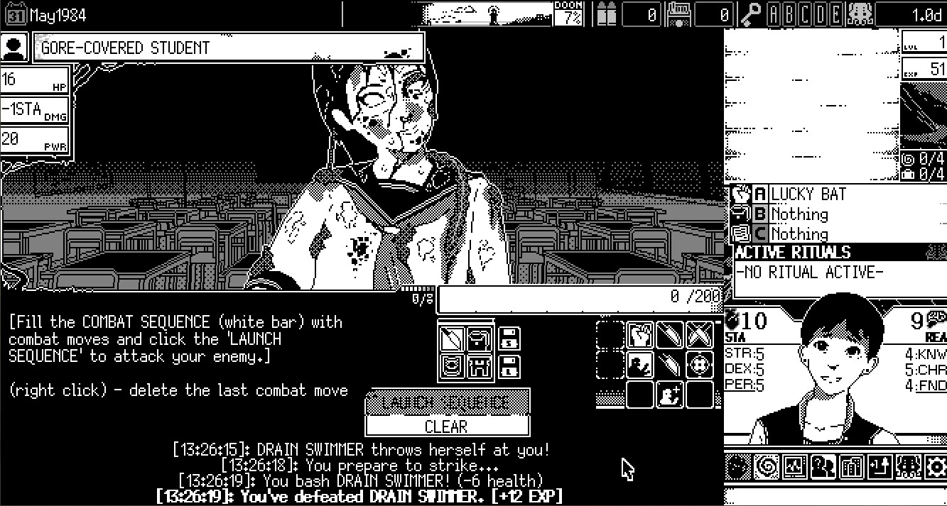 WORLD OF HORROR Screenshot 17