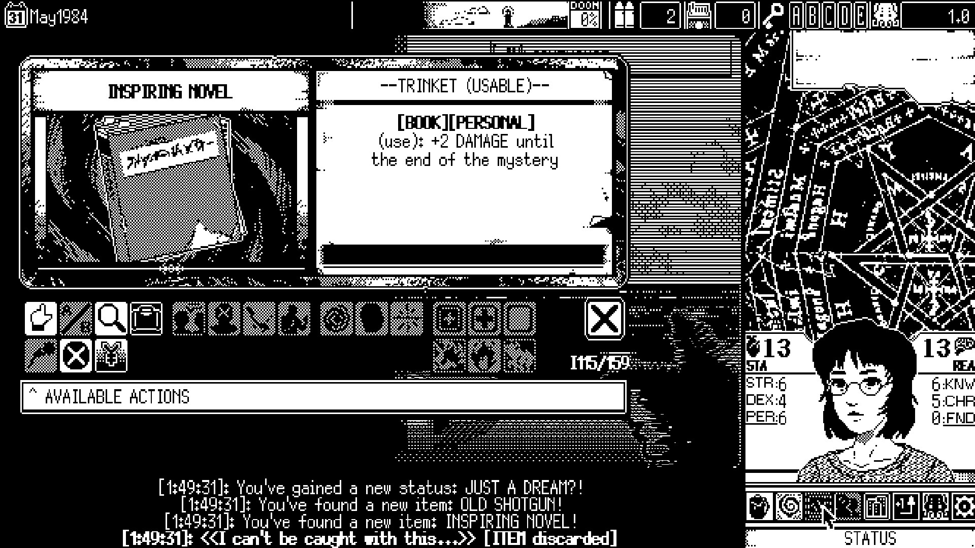 WORLD OF HORROR Screenshot 22