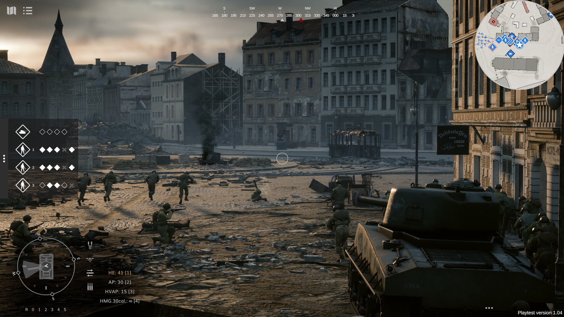 Sherman Commander Screenshot 1