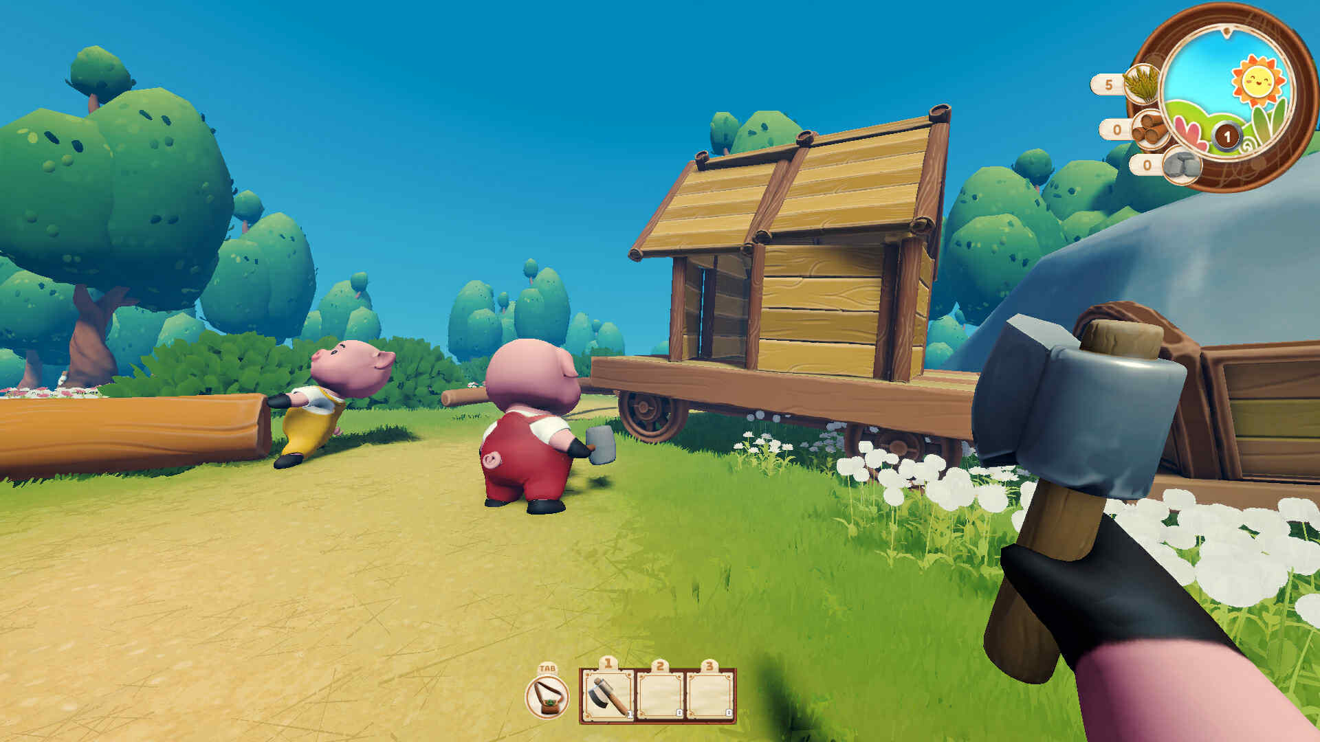 Pigs and Wolf Screenshot 0
