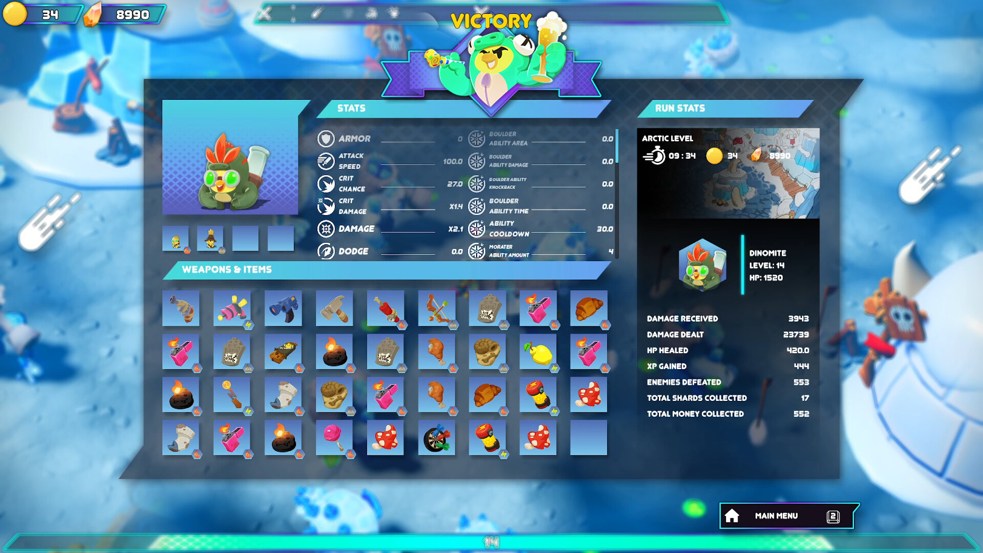 Dino-Ducks Mayhem Demo Screenshot 7