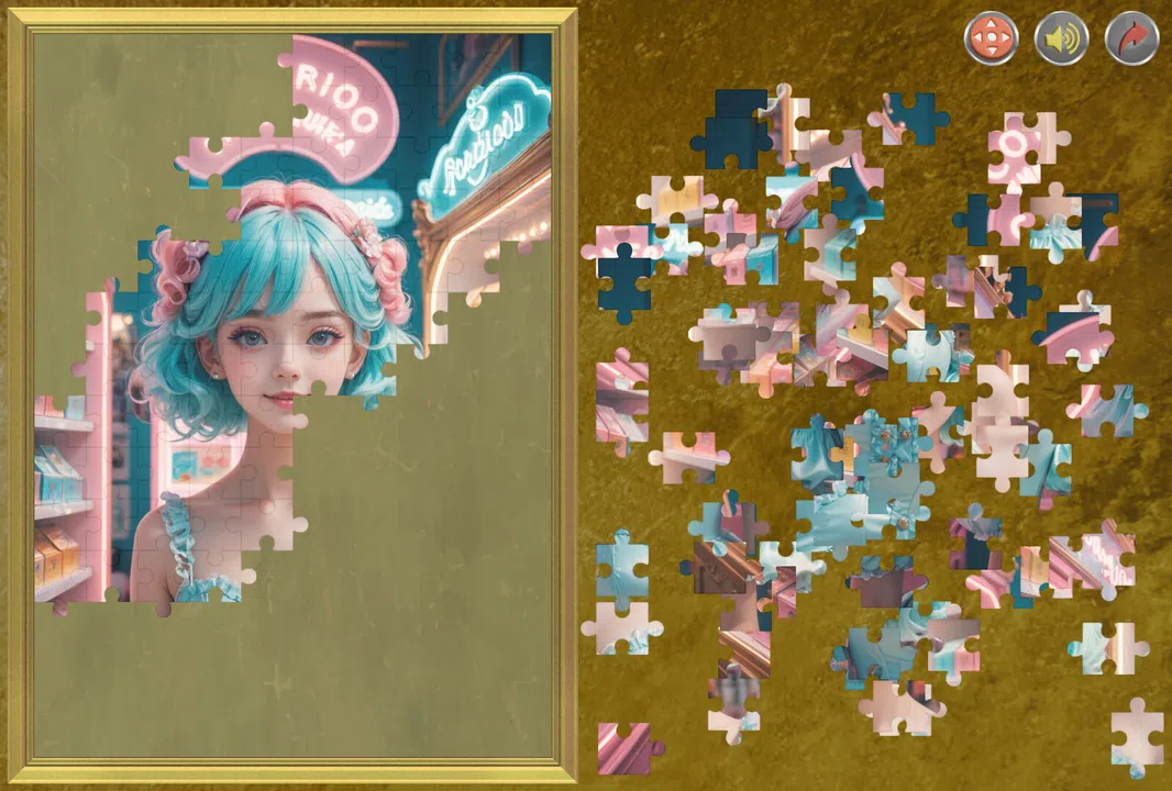Beauty Jigsaw Screenshot 7