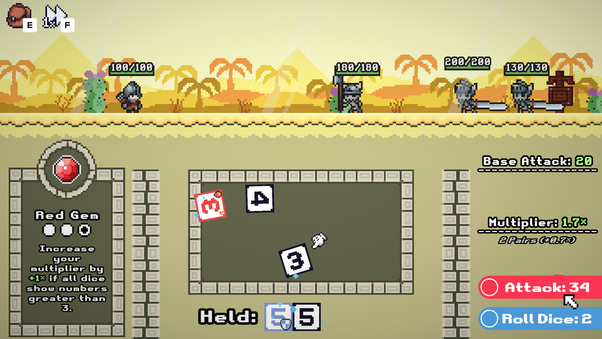 Crit Happens! Demo Screenshot 4