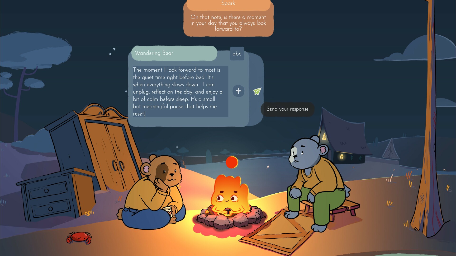 Fireside Feelings Screenshot 1
