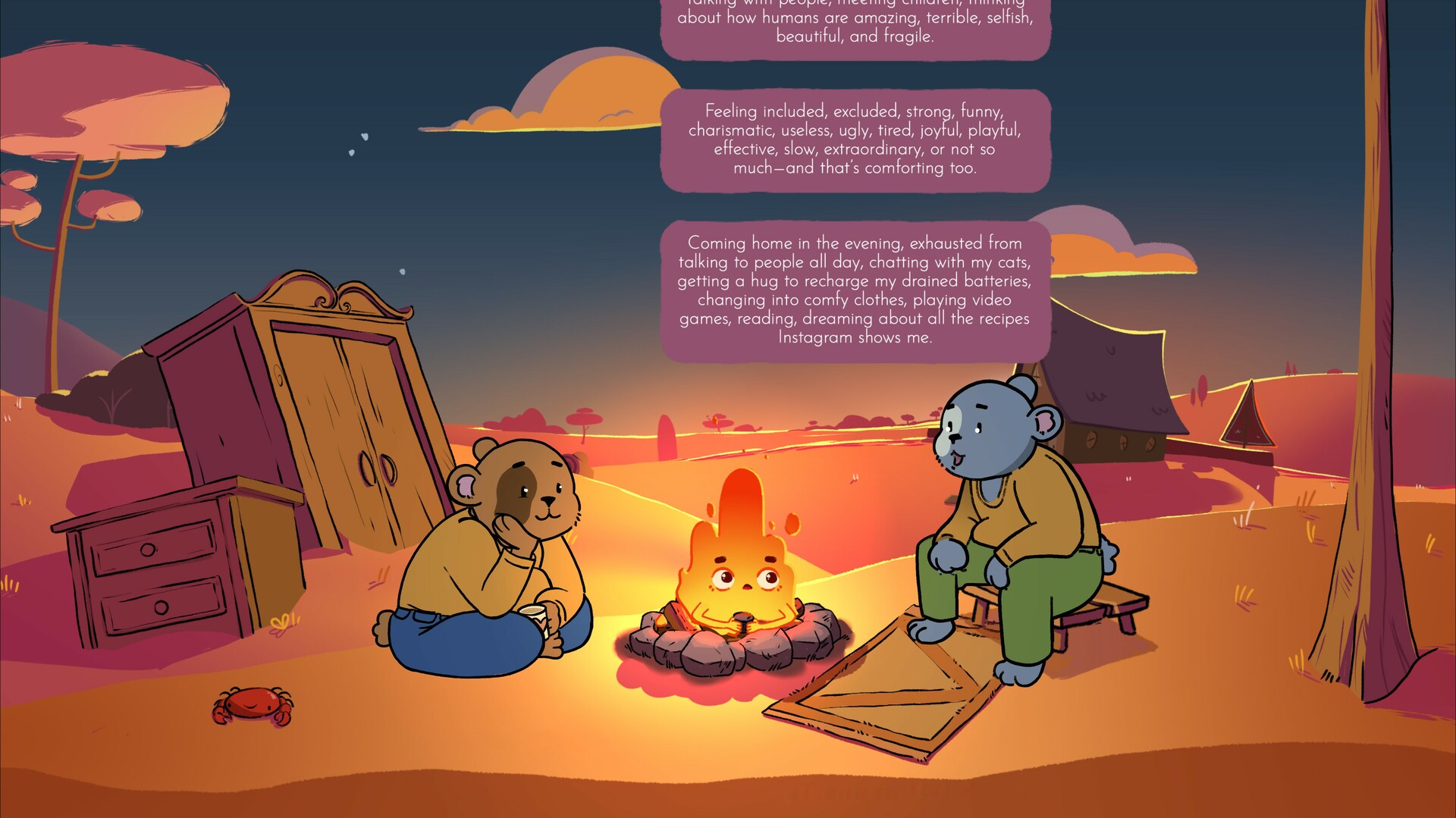 Fireside Feelings Screenshot 3