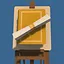 Yellow development icon