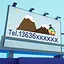 Ad space for rent icon