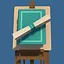 Cyan rise icon