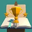 Gold trophy II icon