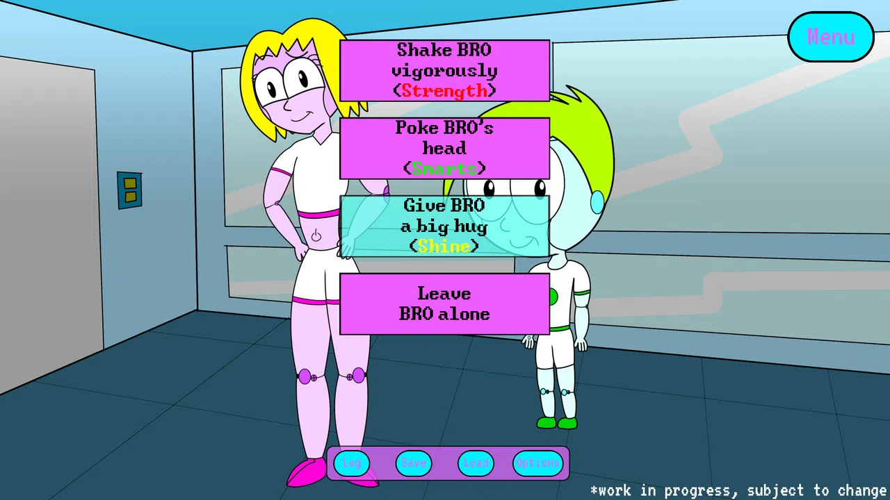 SIS and BRO: The Cyborg Siblings Demo Screenshot 1