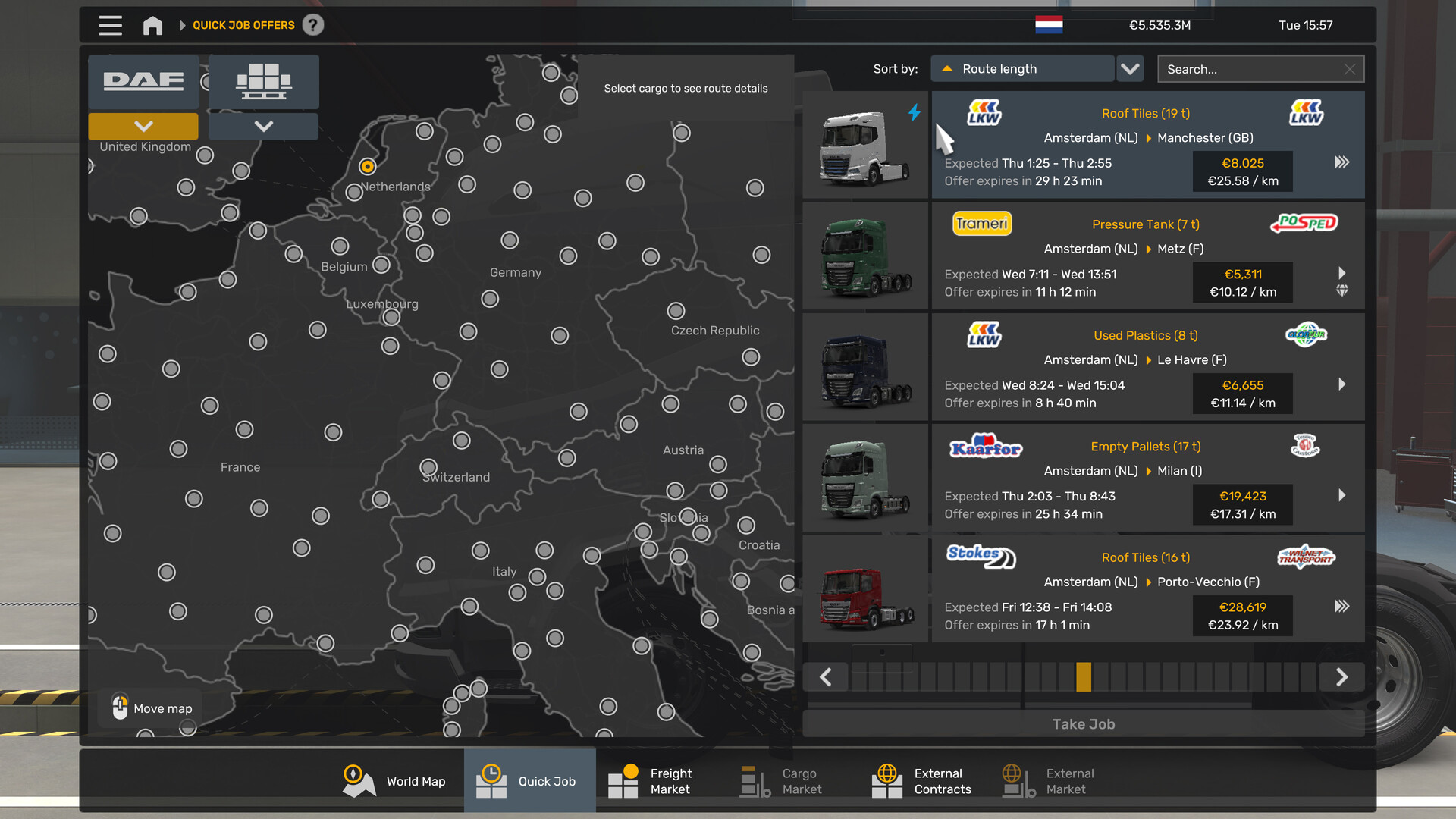 Euro Truck Simulator 2 - DAF XF Electric Screenshot 6