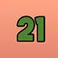 Level 21 icon