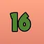 Level 16 icon
