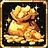 Lavish throwing of gold