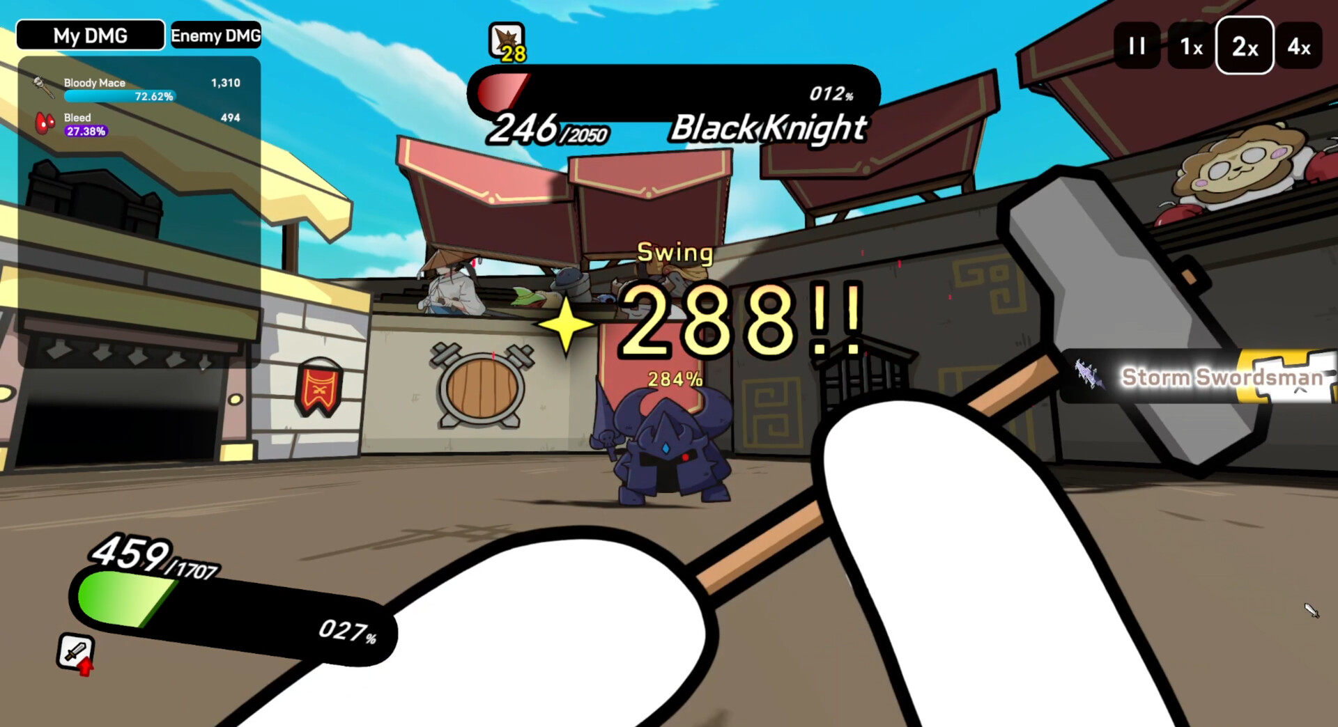 GLADIMAKER : Auto Battle RPG Screenshot 1