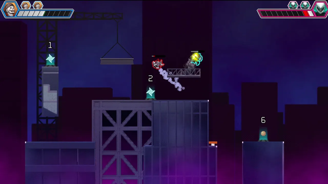 Strikewave: Nightly Underground Fighter Screenshot 0