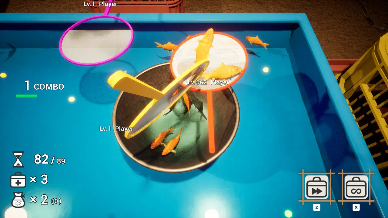 Battle of Goldfish Scooping Screenshot 3