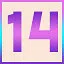Level 14 icon