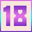Level 18 icon