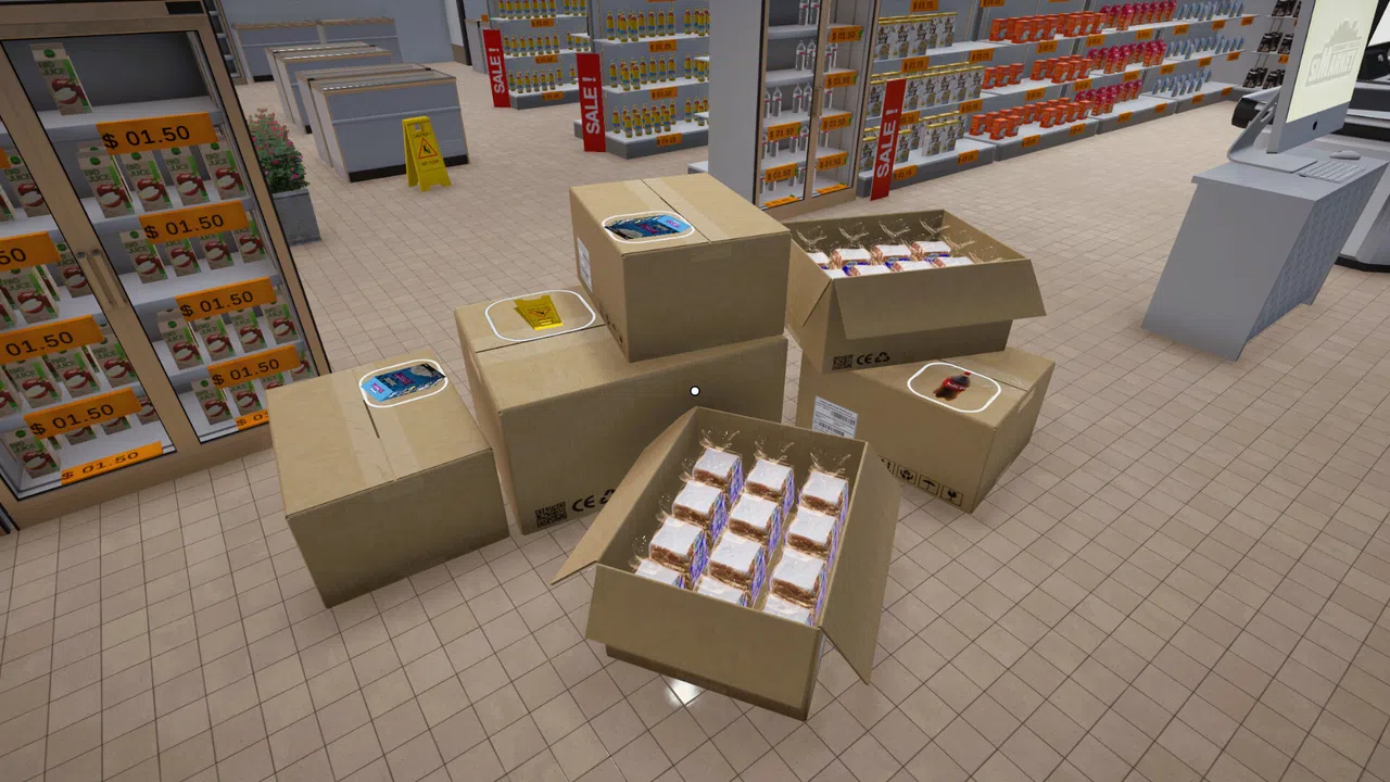 siMarket Supermarket Simulator Screenshot 2