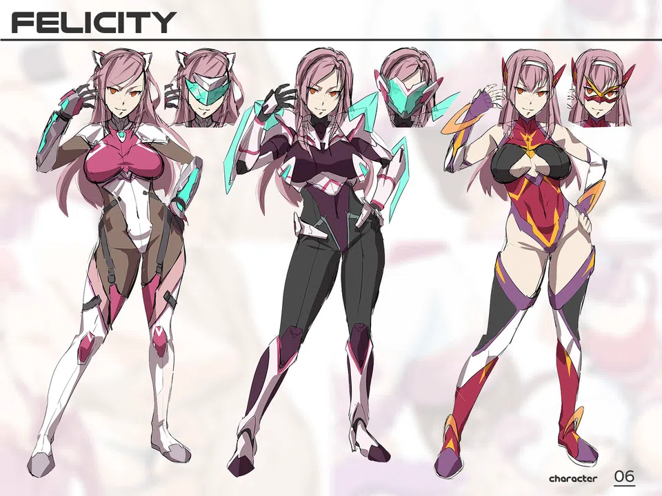 X-Angels Artbook Screenshot 1