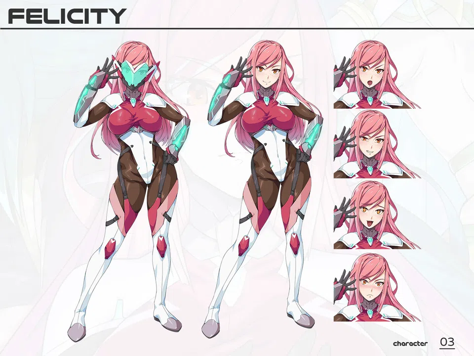 X-Angels Artbook Screenshot 0