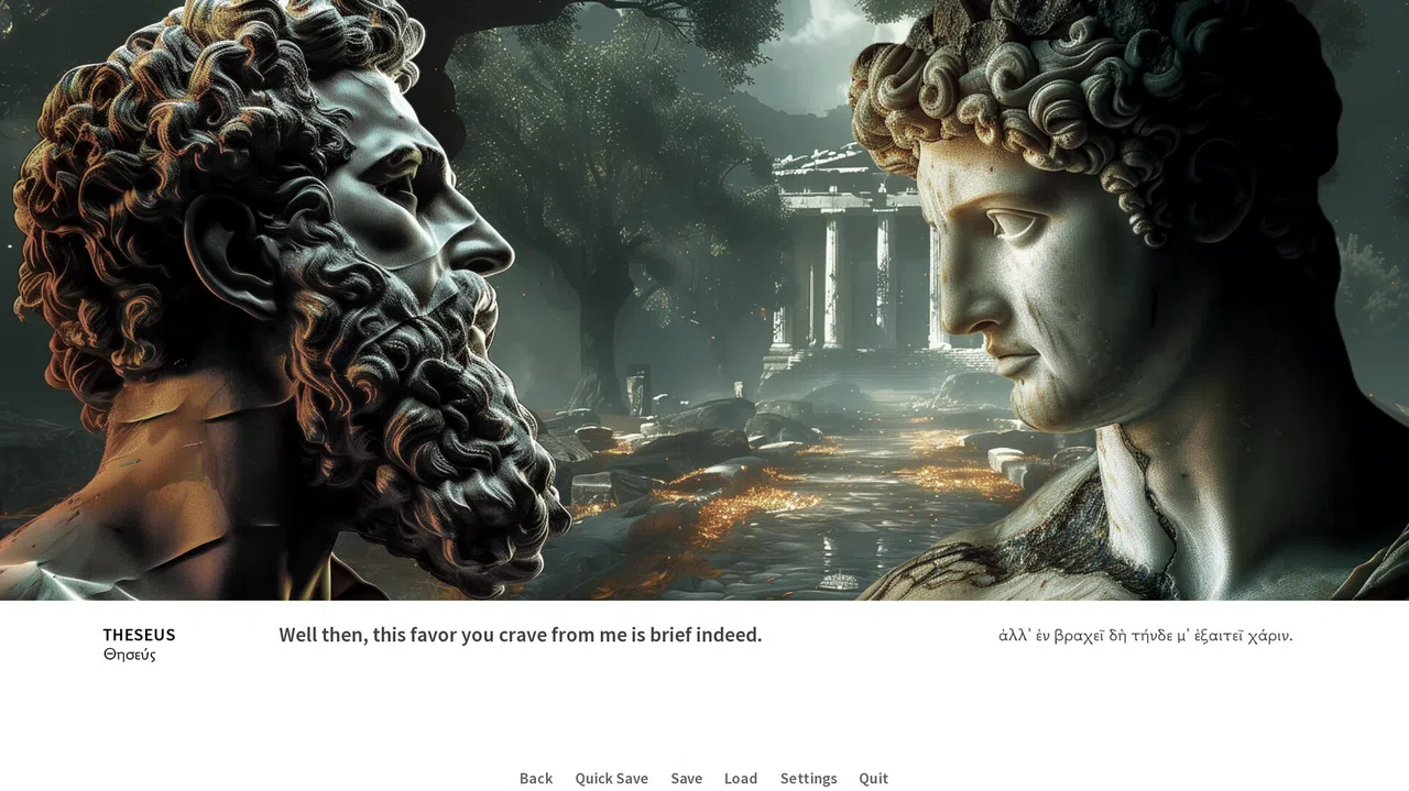 Oedipus/Antigone Screenshot 6