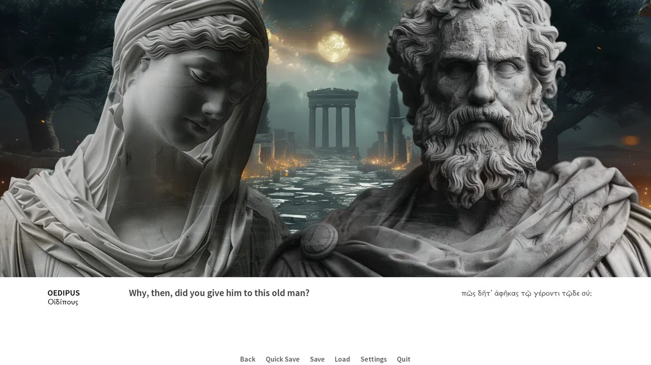Oedipus/Antigone Screenshot 4