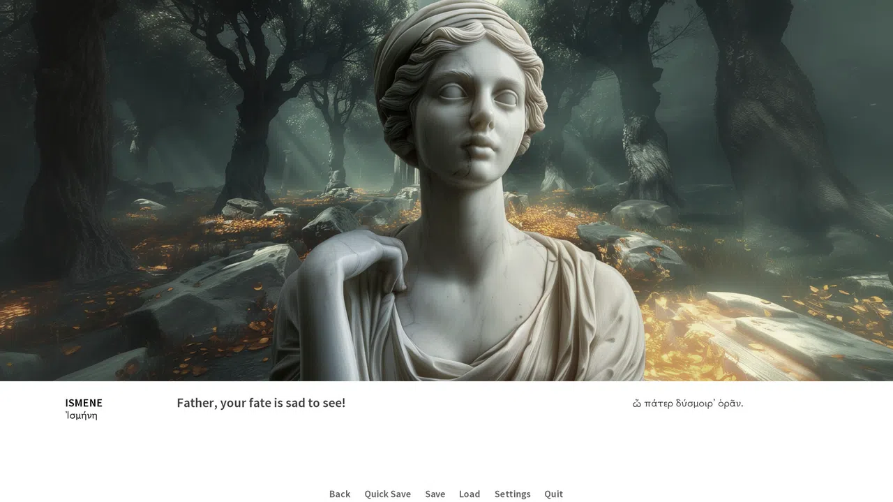 Oedipus/Antigone Screenshot 15