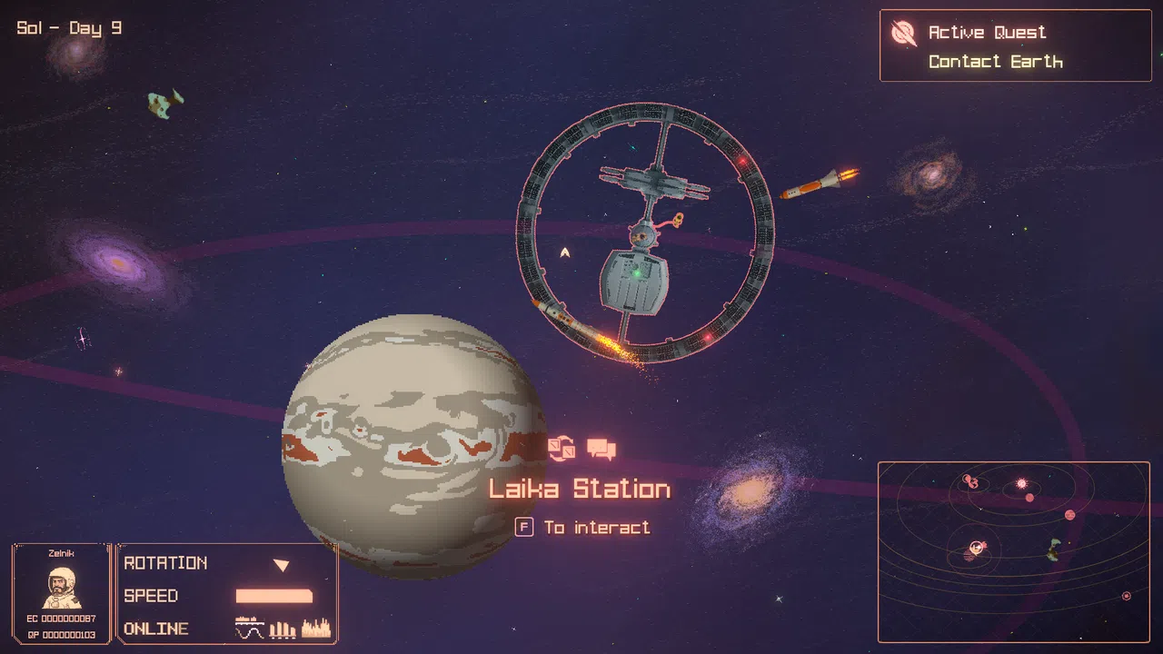 Cosmic Cosmonaut Screenshot 5