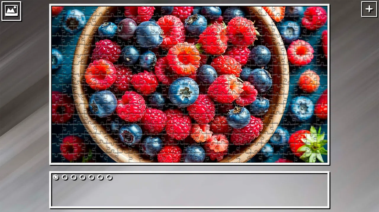 Super Jigsaw Puzzle: Generations - Red Things Screenshot 1