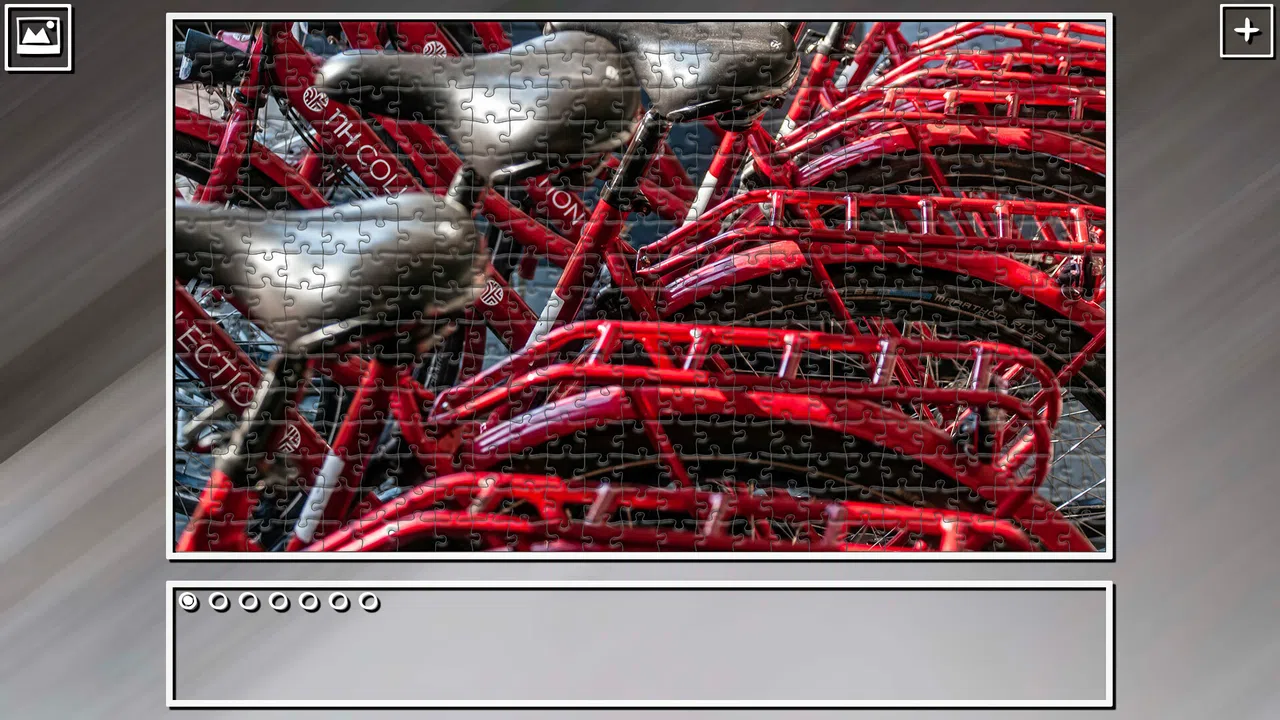 Super Jigsaw Puzzle: Generations - Red Things Screenshot 2