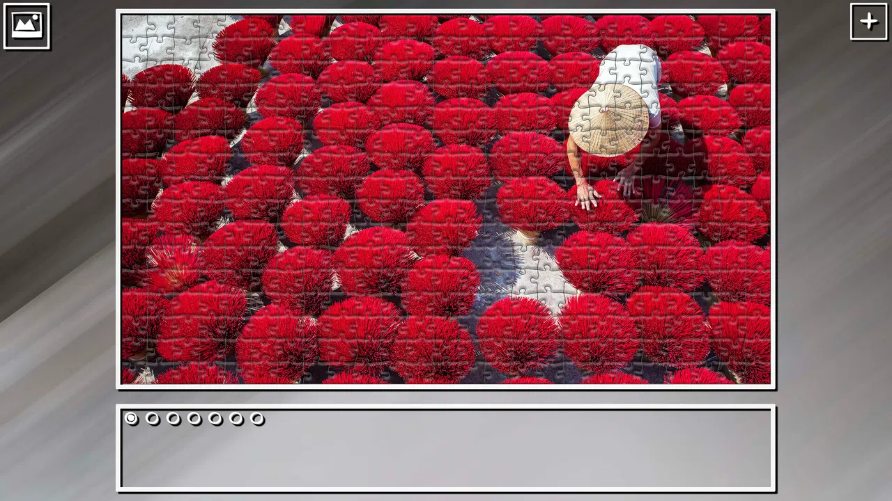 Super Jigsaw Puzzle: Generations - Red Things Screenshot 15