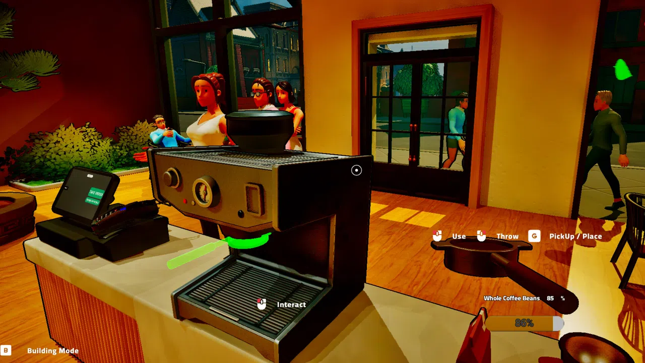 Clumsy Coffee Simulator Screenshot 2
