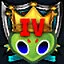 Four technical crowns icon