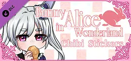 Bunny Alice in Wonderland DLC- Chibi Stickers