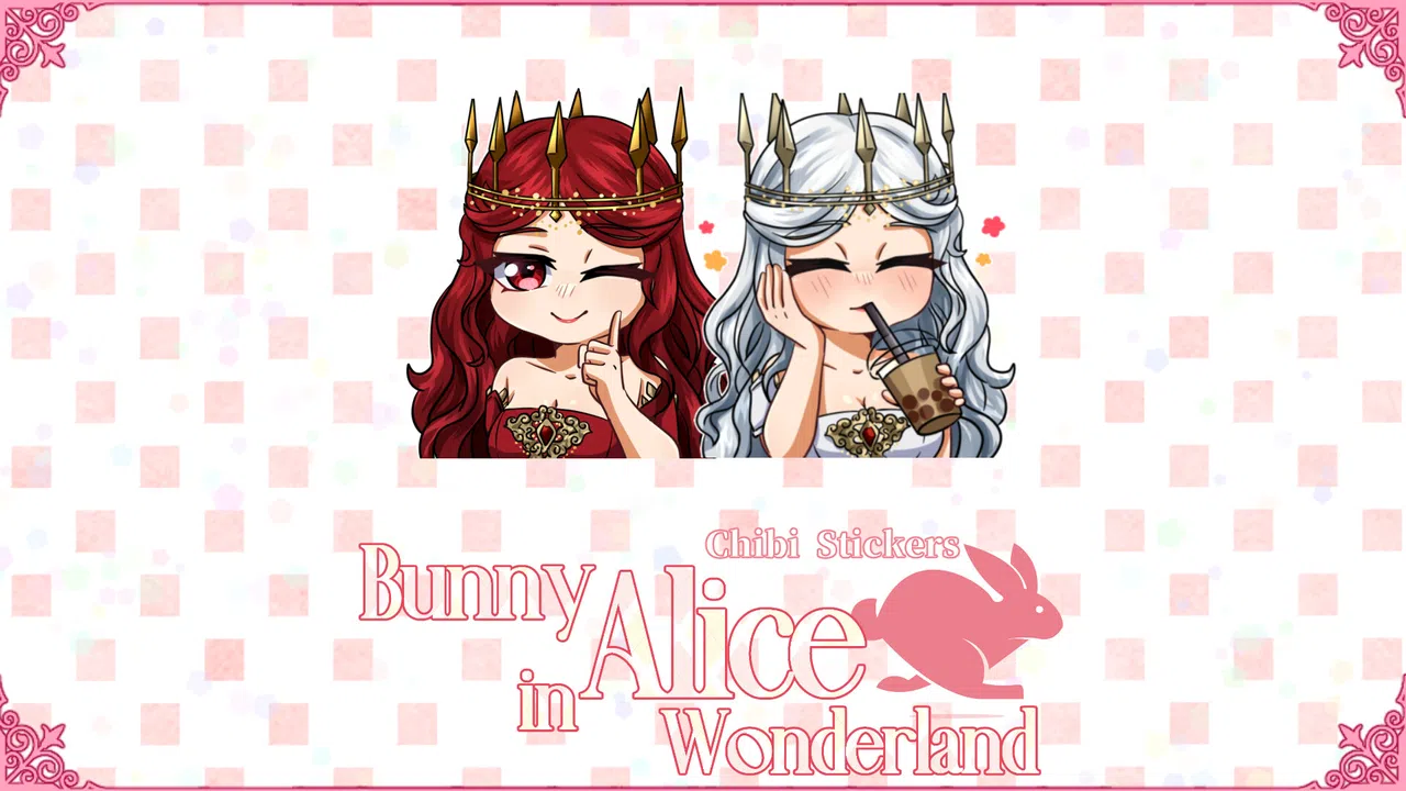 Bunny Alice in Wonderland DLC- Chibi Stickers Screenshot 0
