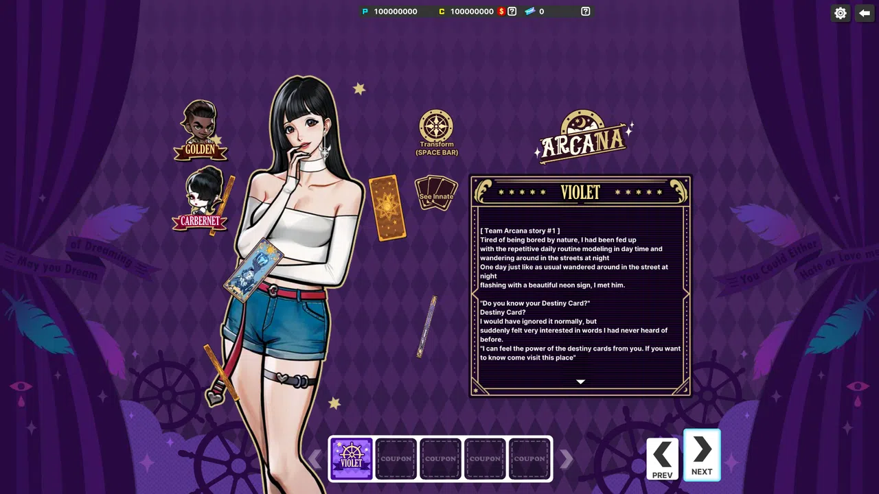 Freestyle2 - Violet Character Coupon Screenshot 3