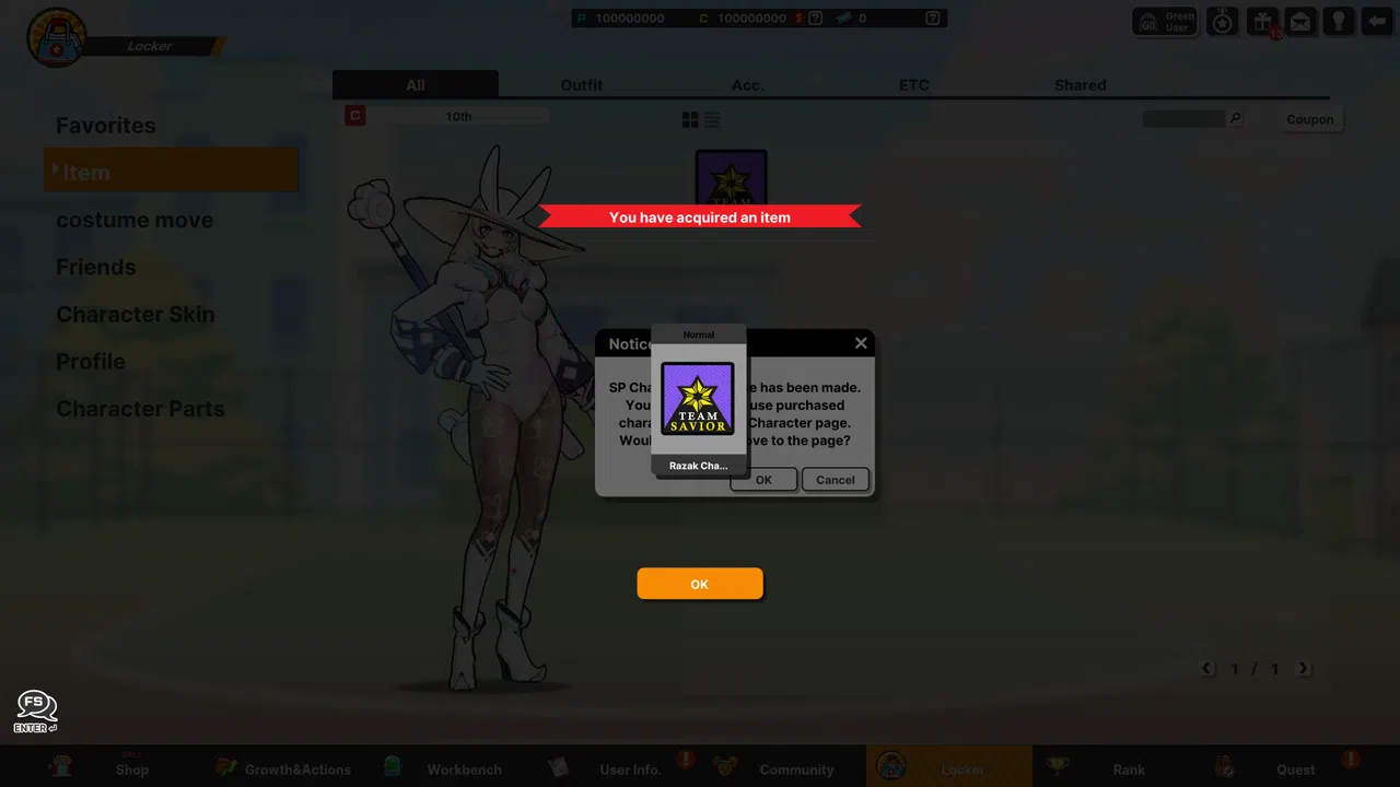 Freestyle2 -  Razak Character Coupon Screenshot 0